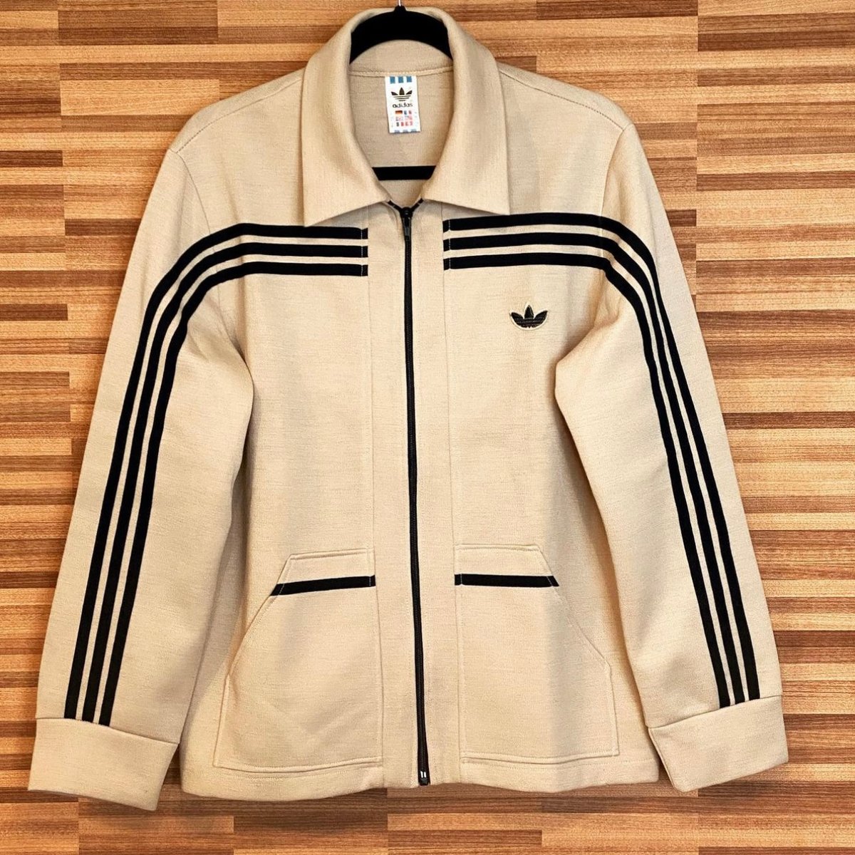 超希少 ビッグサイズ 70s〜80s adidas 西ドイツ製 ガイコツジャージ