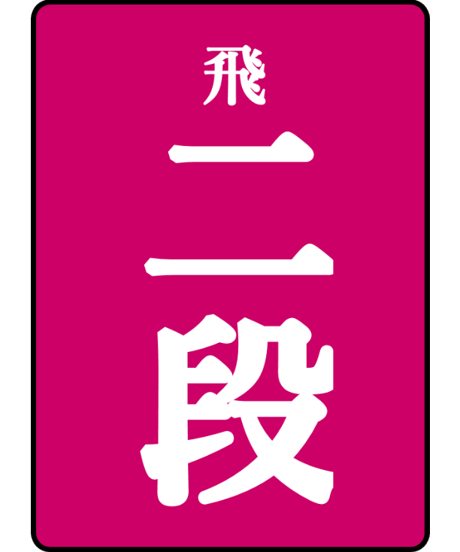 飛付二段免状