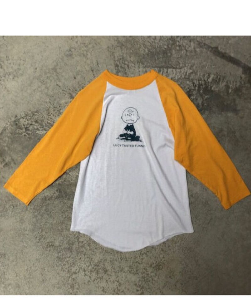 SNOOPY スヌーピー チャーリー•ブラウン ラグラン soffe社製 MADE IN US