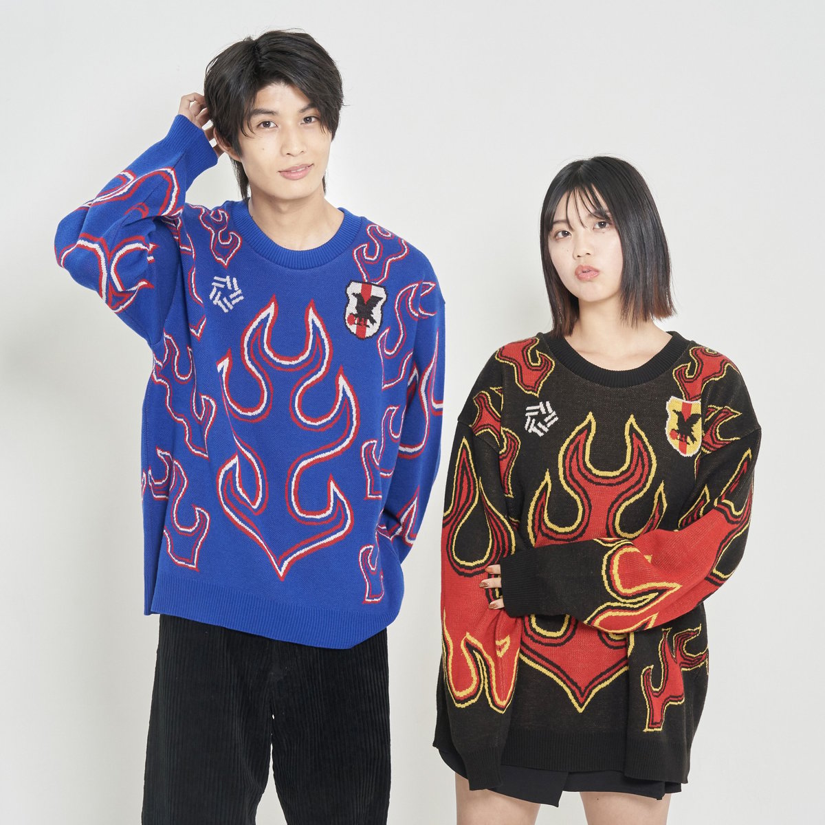 ファイヤーニット : BLUE | ANREAL STORE