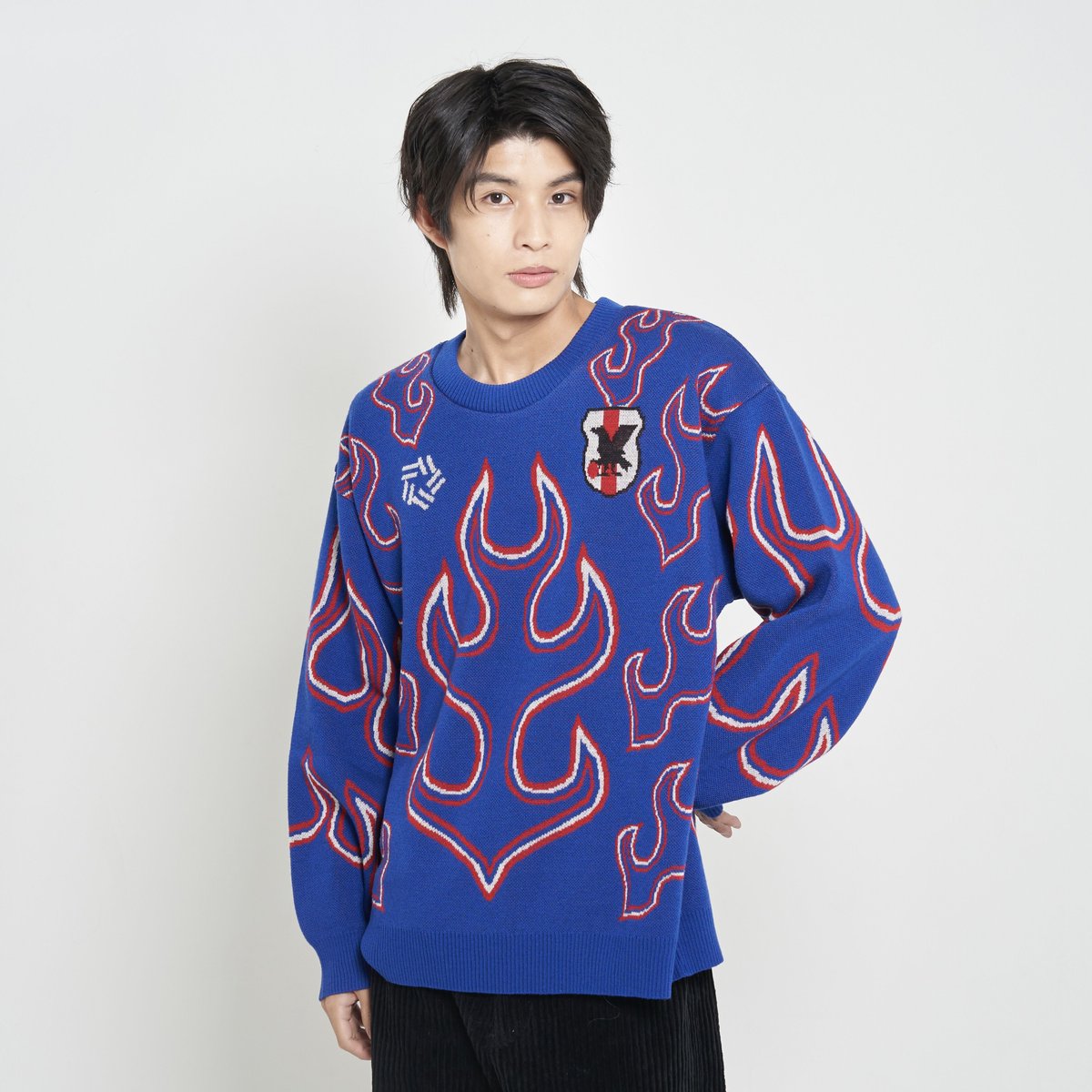 ファイヤーニット : BLUE | ANREAL STORE
