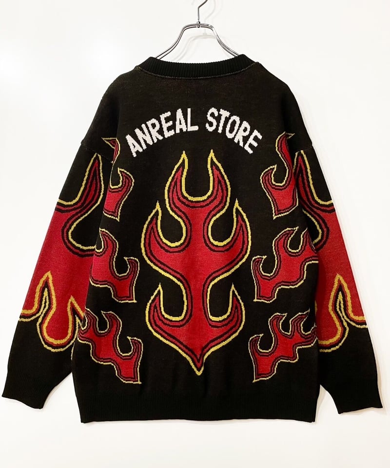 ファイヤーニット : BLACK | ANREAL STORE
