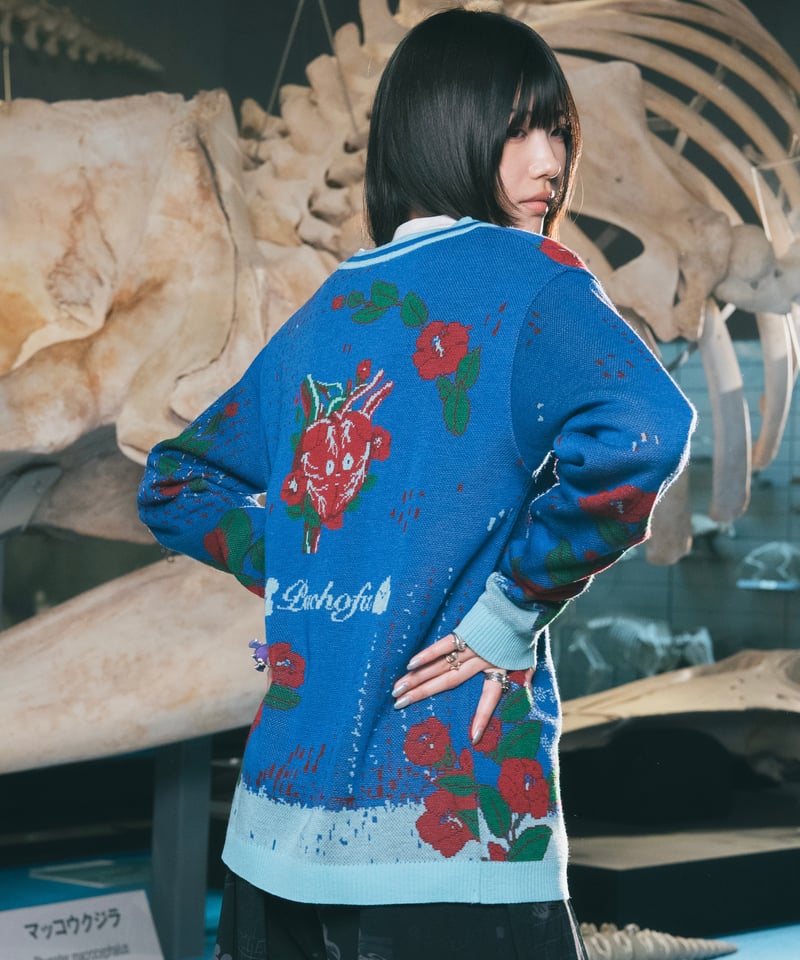 koko&yosuke matriochka レブリカブラック カーディガン koko&yosuke matriochka レブリカブラック カーディガン - メルカリ