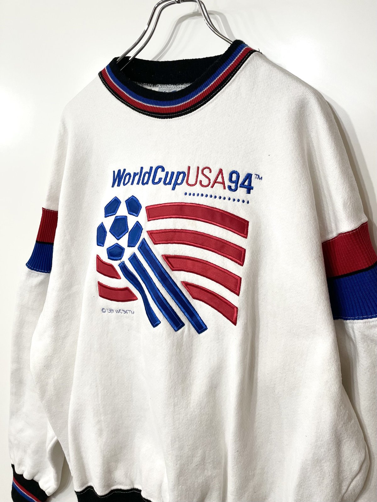 【ビンテージ】スエット トレーナー ワールドカップ USA 94 サッカー 94年ワールドカップスウェット | ANREAL STORE