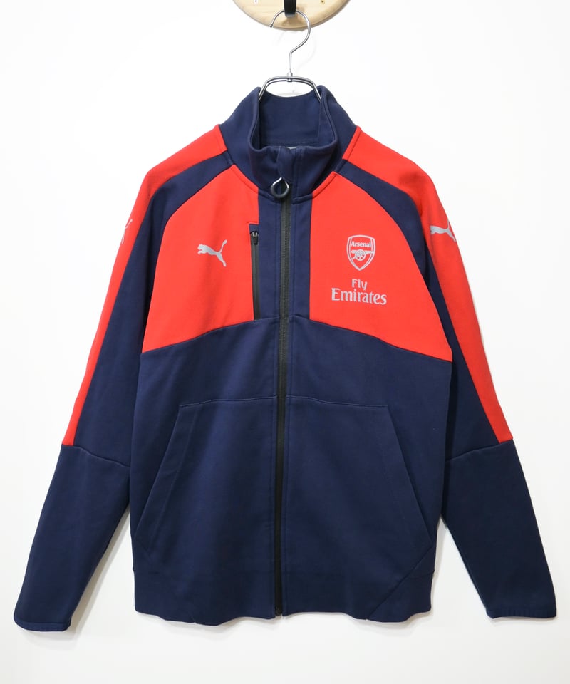 状態◎ PUMA × Arsenal トラックジャケット ネイビー アーセナル トラックジャケット プーマ | ANREAL STORE