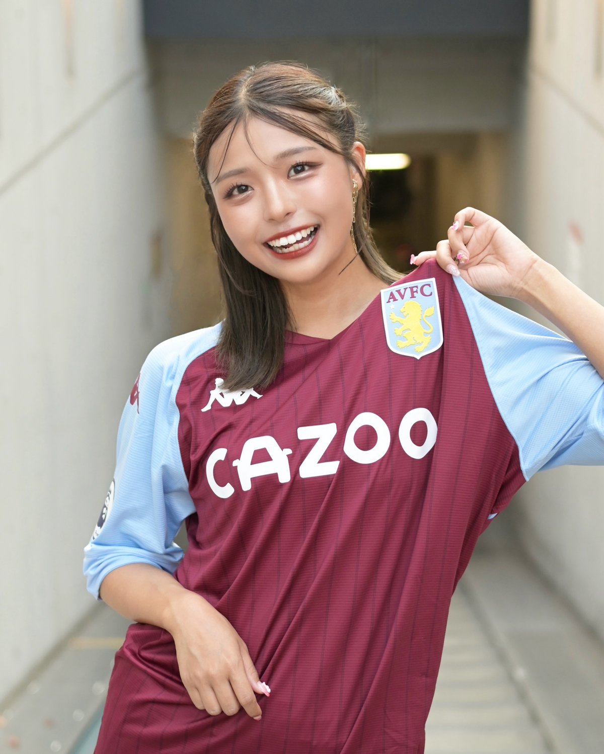 未使用 kappa アストン・ヴィラ グリーリッシュ 半袖ユニフォーム Sサイズ アストン・ヴィラ グリーリッシュ選手 ユニフォーム kappa