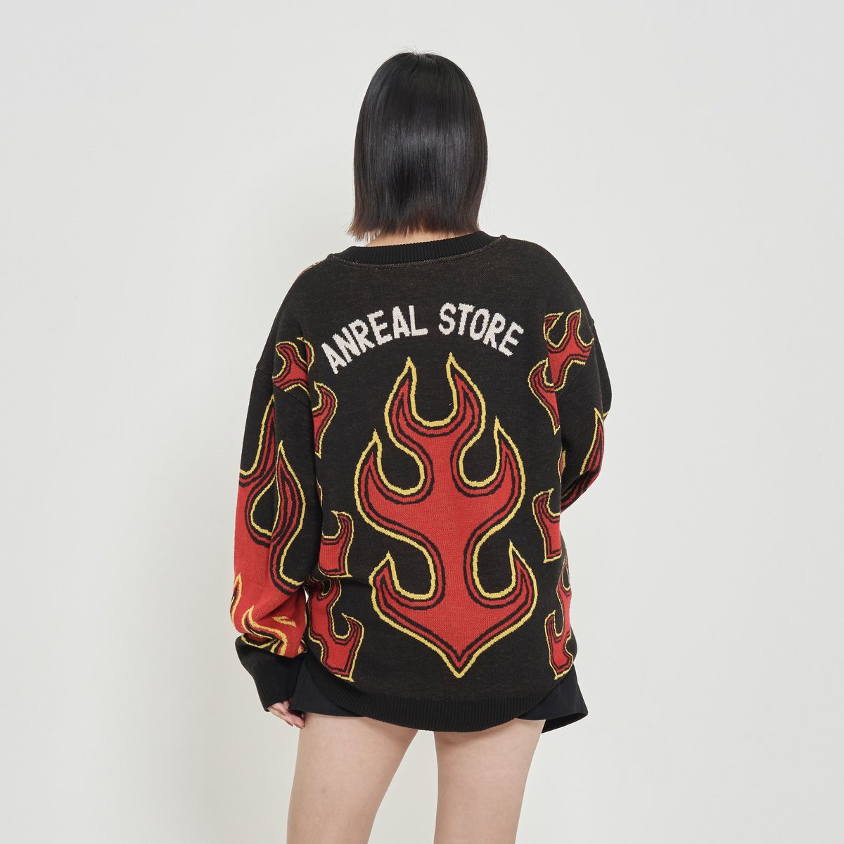 ファイヤーニット : BLACK | ANREAL STORE