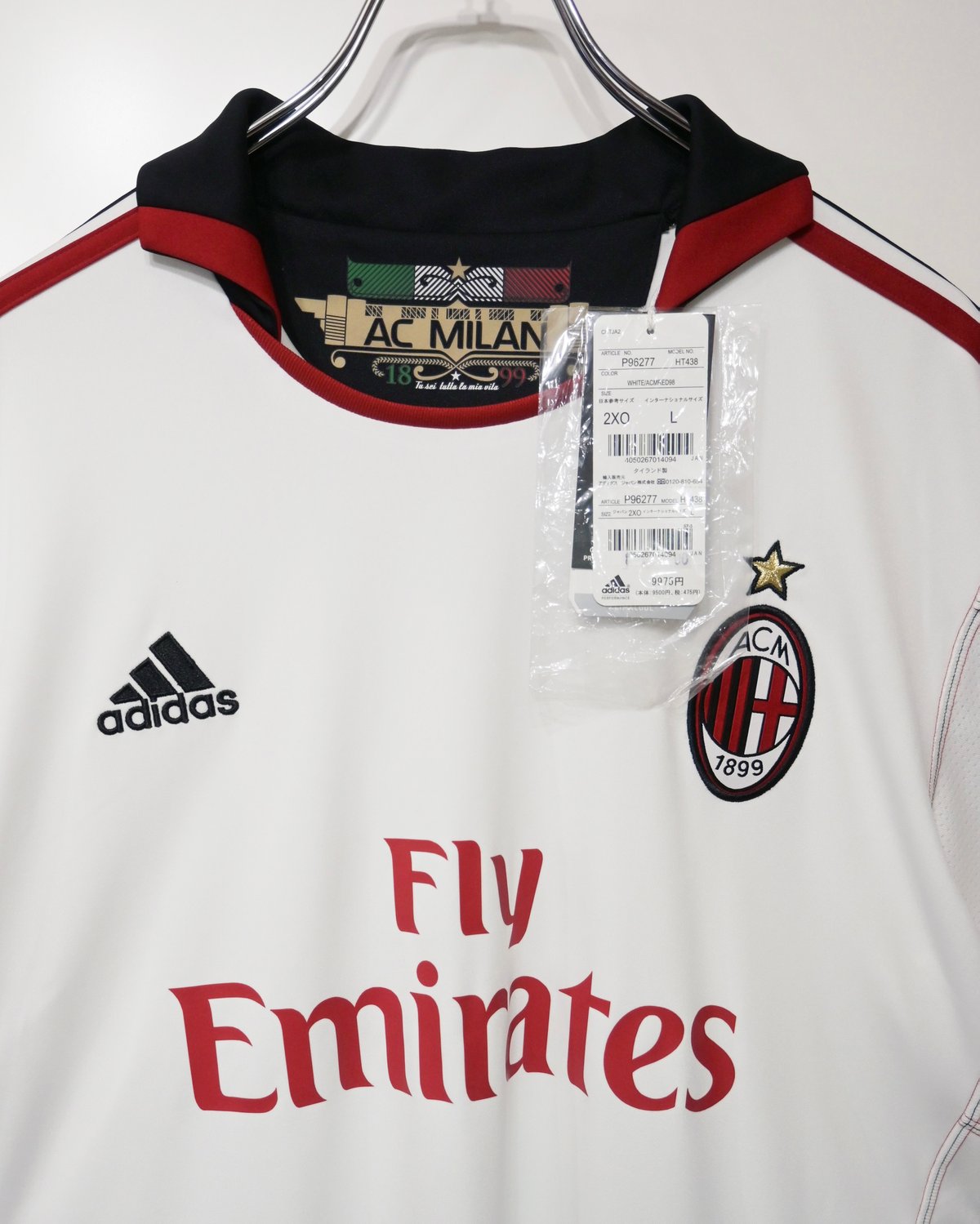 ACミラン　ユニフォーム　adidas アディダス adidas (アディダス) 90'sサッカーユニフォーム メンズ SIZE M