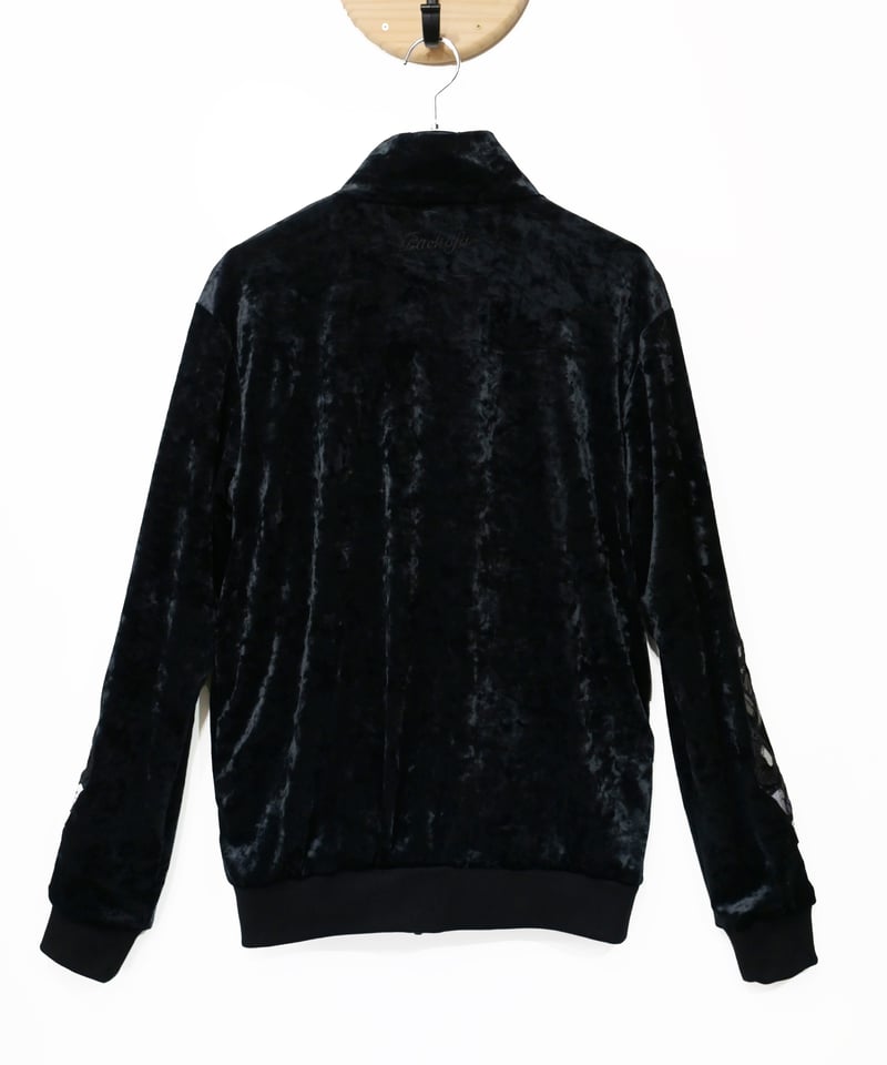80s 90s  GIORGIOARMANI ベロア スタンドカラー ジャケット 80s 90s GIORGIOARMANI ベロア スタンドカラー ジャケット