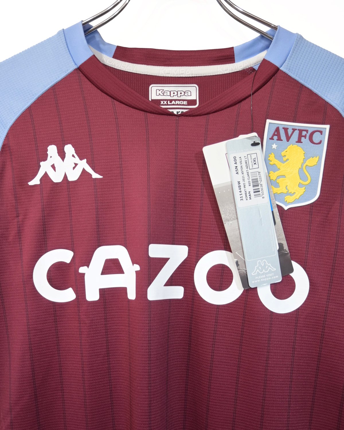 アストン・ヴィラ グリーリッシュ選手 ユニフォーム kappa