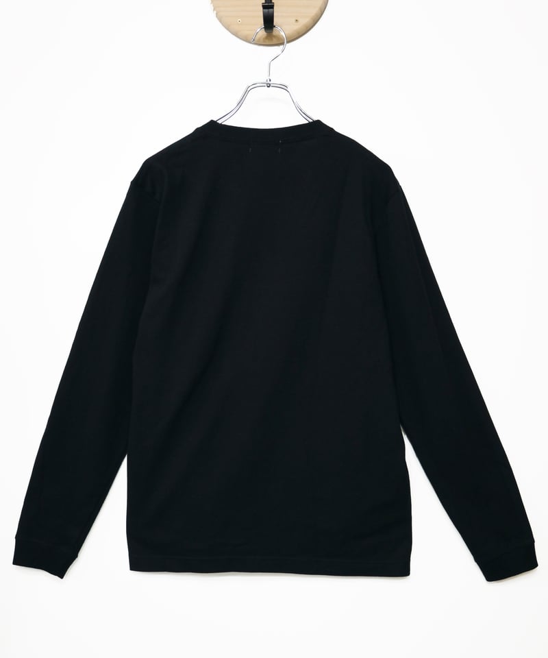 はじめまして松尾です』結・「町に平和は戻った」ロンT : 黒 | ANREAL