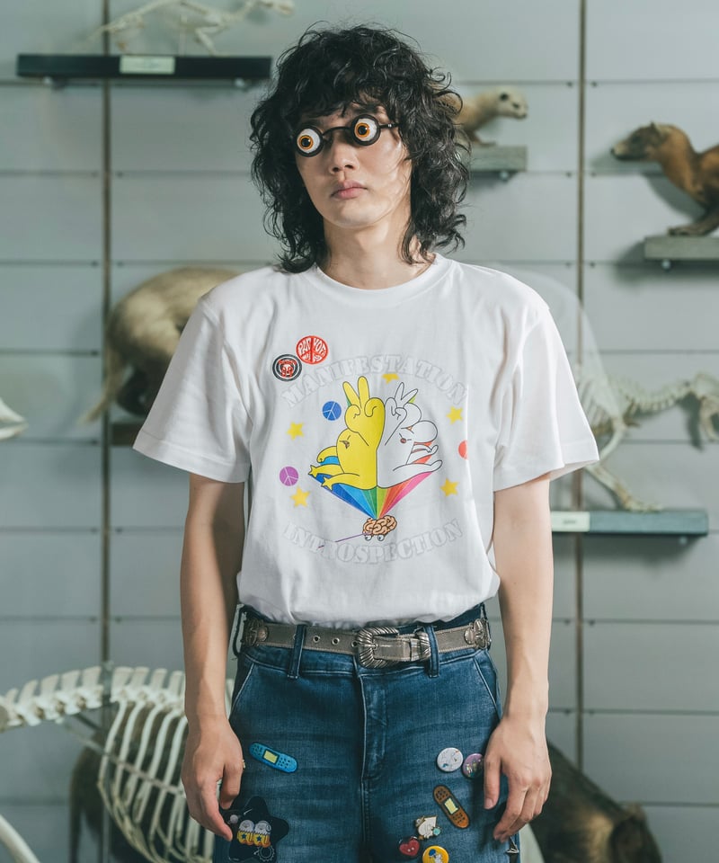 ピースTシャツ : ブラック | ANREAL STORE