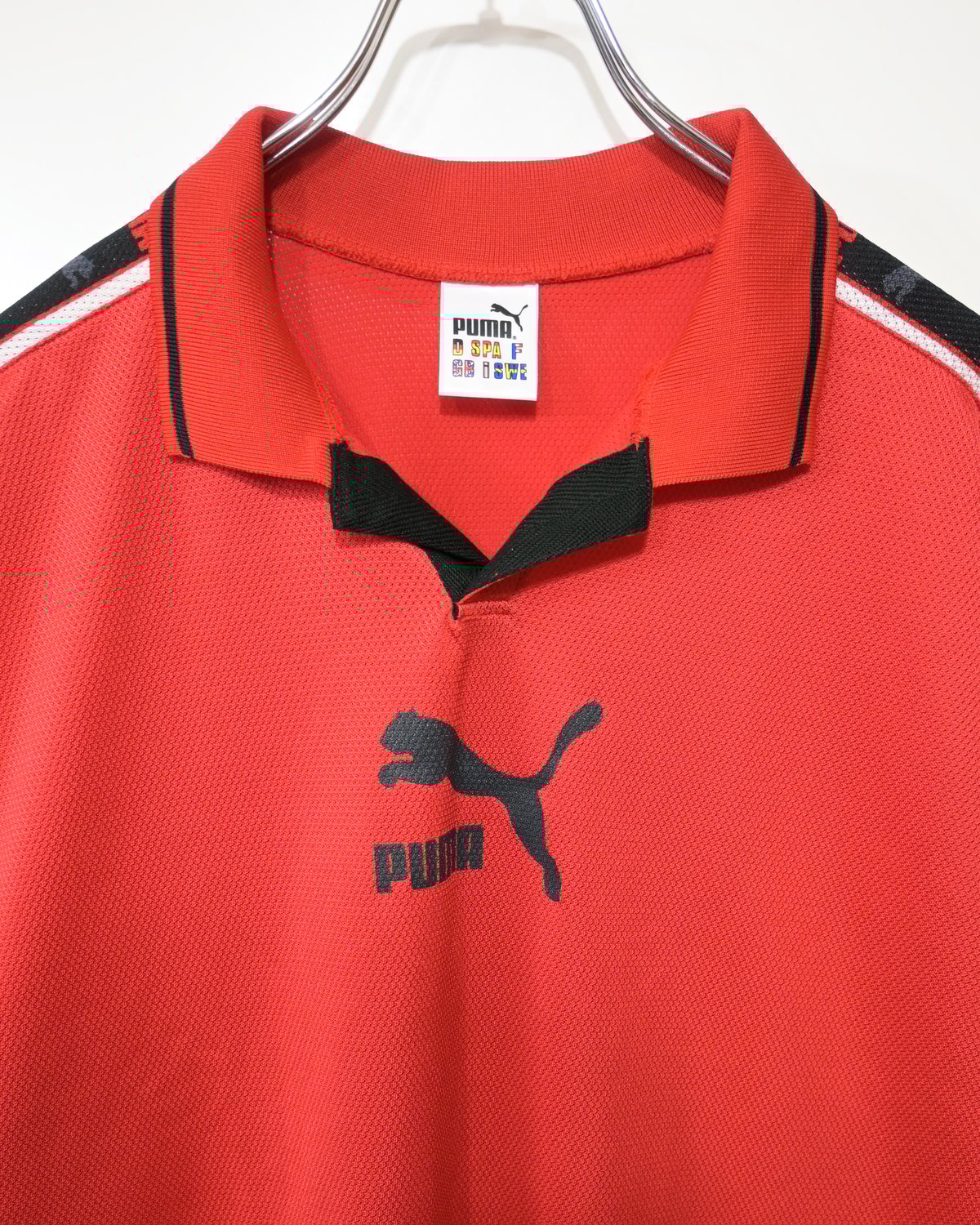 コンサドーレ札幌 プーマ PUMA ジャージ ハーフジップ サイドラインXO黒赤 コンサドーレ札幌 プーマ PUMA ジャージ ハーフジップ サイド