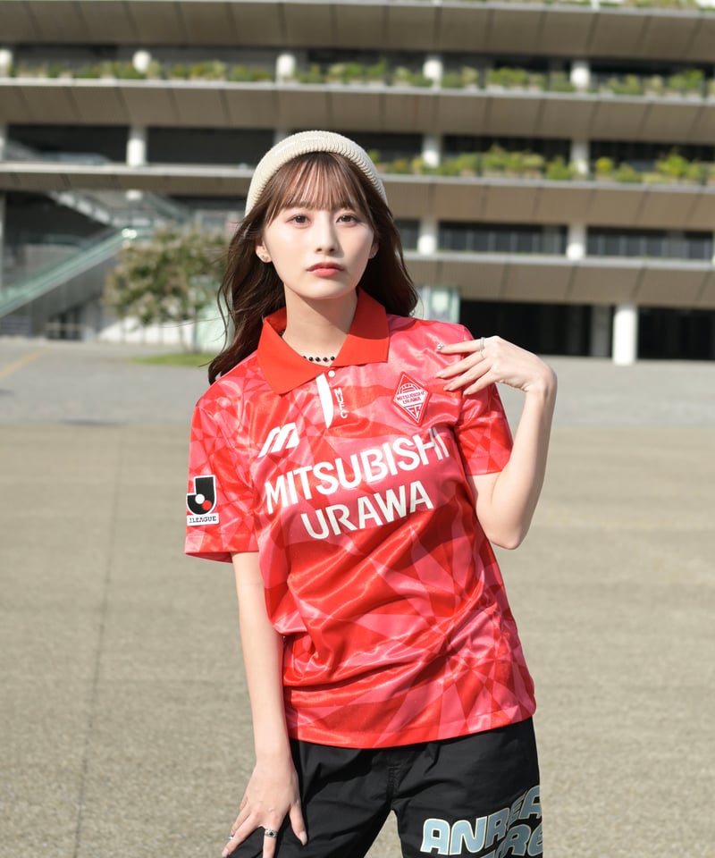 1993浦和レッズユニフォーム　Lサイズ　　ミズノ　半袖　古着 希少】浦和レッズ 初期 Lサイズ ユニフォーム 93-94 正規品