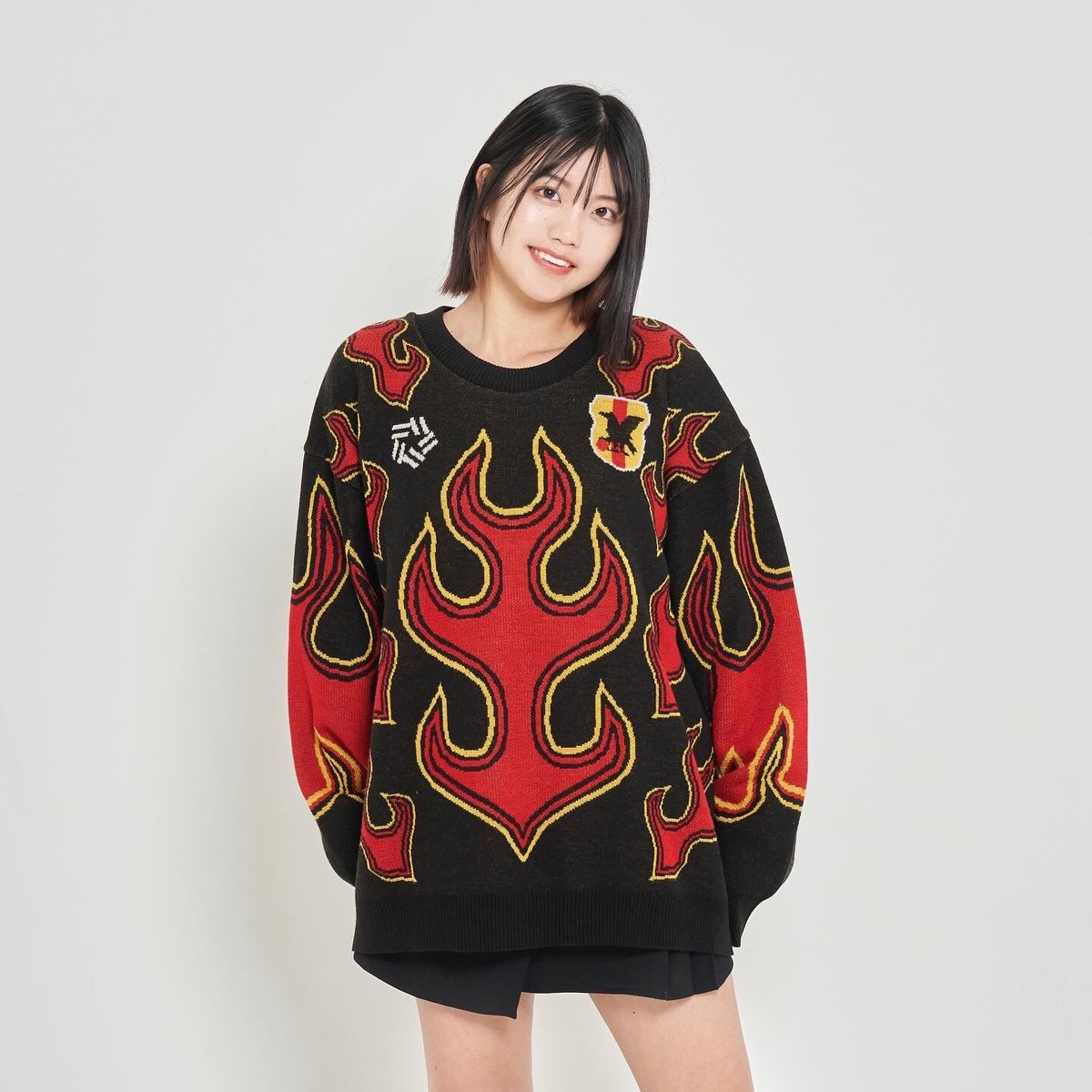 ファイヤーニット : BLACK | ANREAL STORE