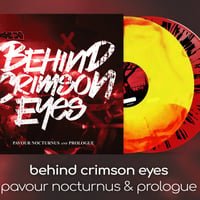【残1】【限定100/廃盤】Behind Crimson Eyes - Pavour Nocturnus & Prologue 'Red and Yellow Smash' Vinyl