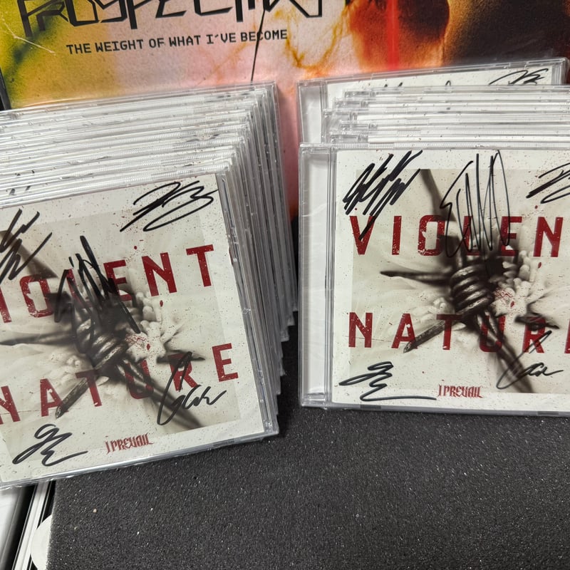 残6】I Prevail - Violent Nature (サイン入り) | New Bl