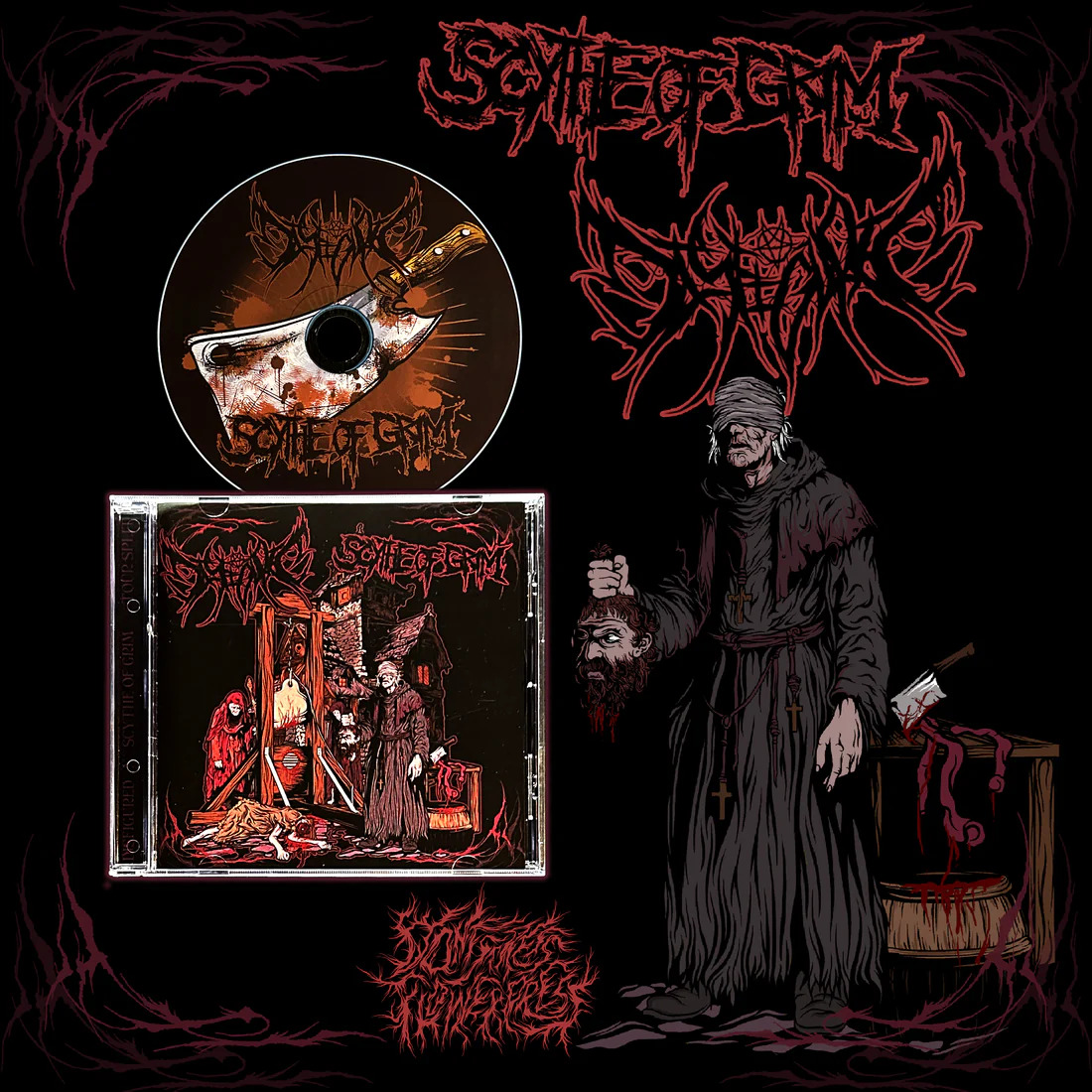 残3/廃盤】Disfigured x Scythe of Grim - tour split