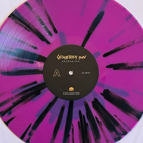 【廃盤/残1】Cemetery Sun - Ascension vinyl (Violet W/ Black Splatter)