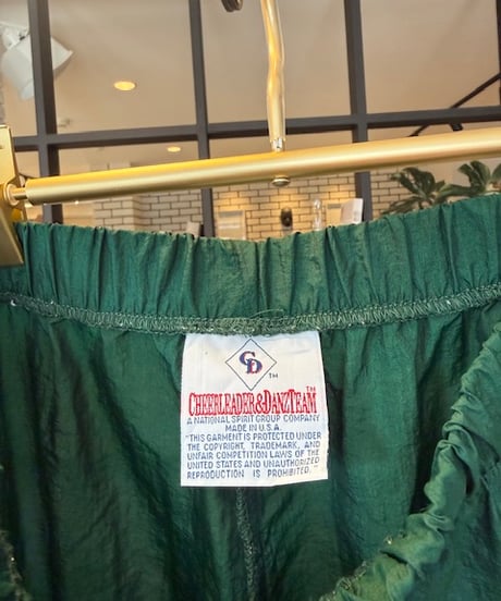 made in USA NYLON green／pants