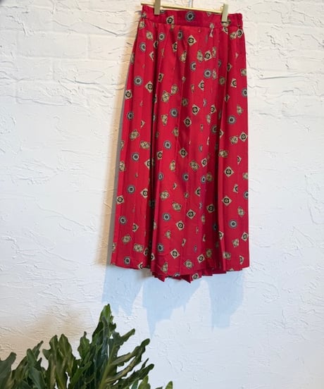 rétro柄skirt