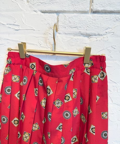 rétro柄skirt
