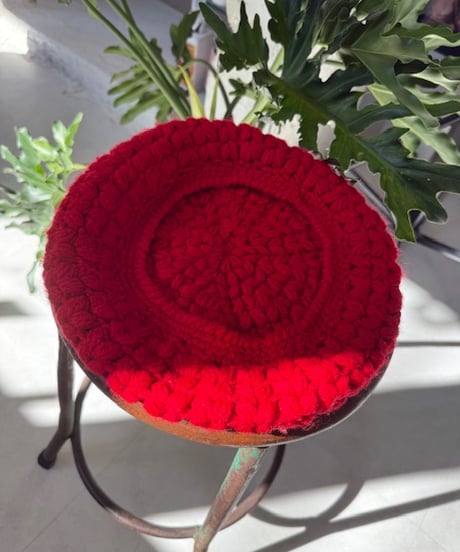 Knitベレー帽
