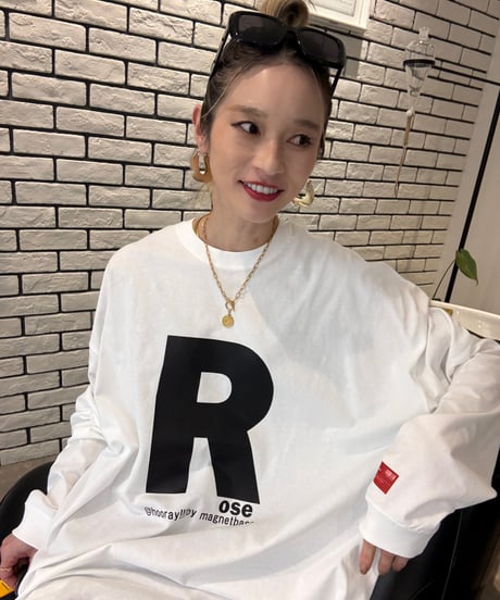 新品のロンt 『Rose』 Mサイズ