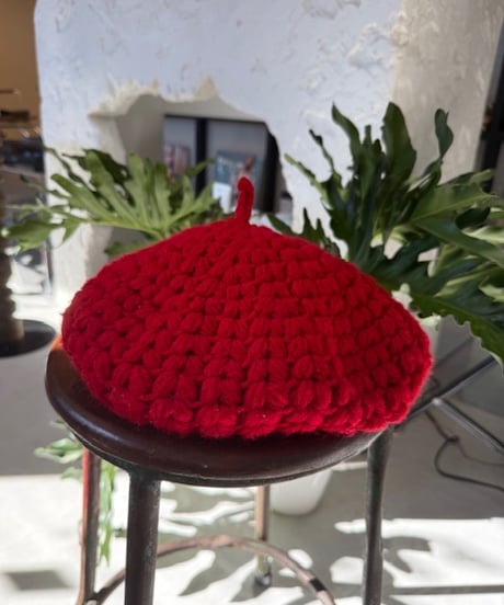 Knitベレー帽