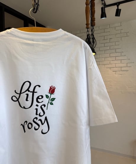【しゅー撮影時着用のため特別価格】新品の t-shirts 『R🌹』Lサイズ