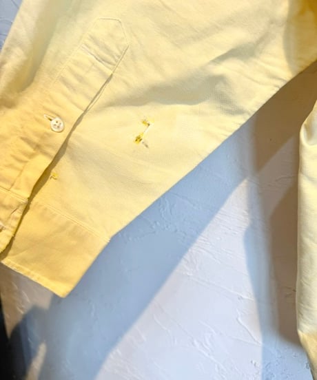 Ralph Lauren／yellow ビッグシルエットshirts
