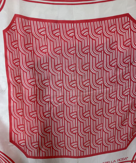 幾何学柄レトロscarf