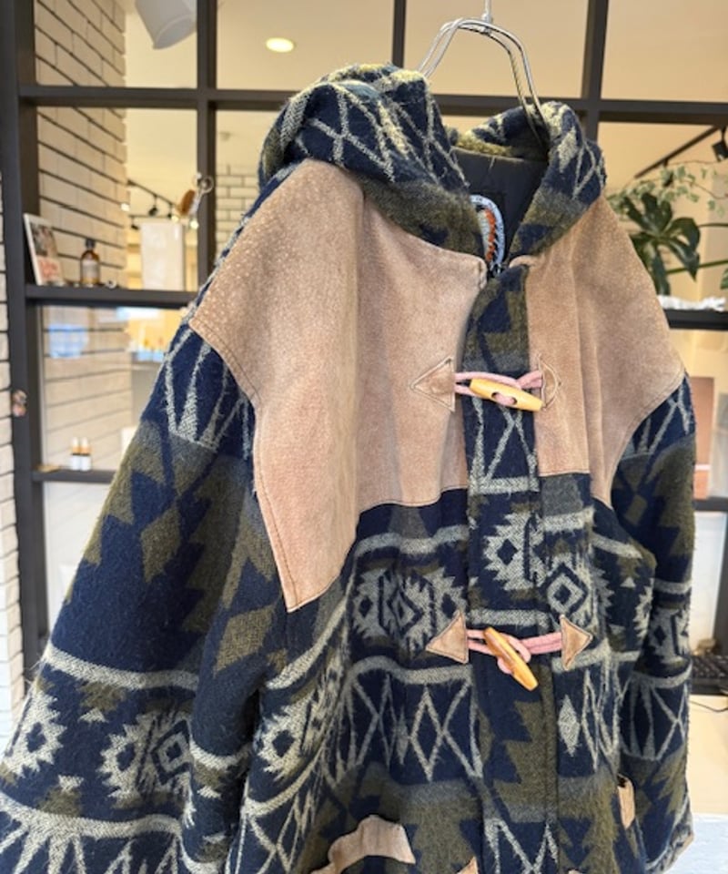 OLD CONTRYネイティブ柄ダッフルコート | Hooray!!!
