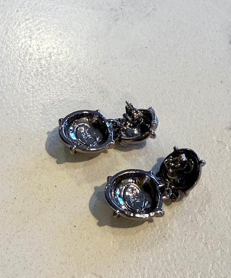 cross ball silver pierce