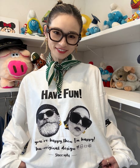 4/26まで【受注販売商品】新品のロンt 『HAVE FUN!』