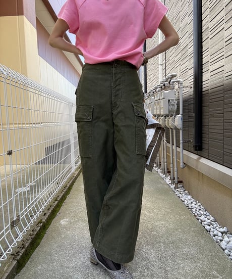 60sオランダ軍vintage field cargo pants