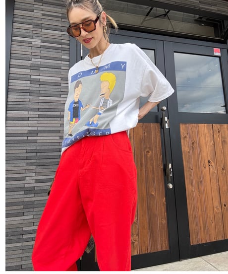 SEGRETS SUN PRINTS／vintage color pants
