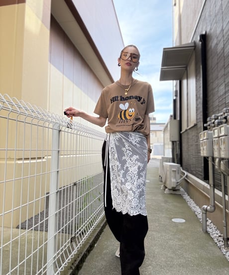 【しゅーオリジナルプリント】〜Hi!〜Lit DOPE 90s vintage US army t-shirts　タグ：DC570／タグ：SOFFE SHIRTS