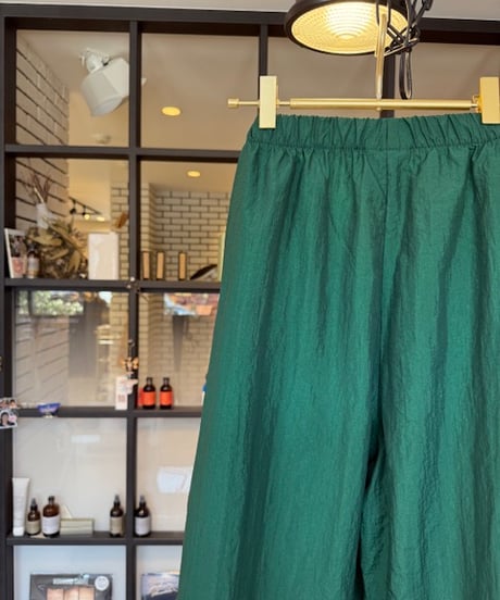 made in USA NYLON green／pants