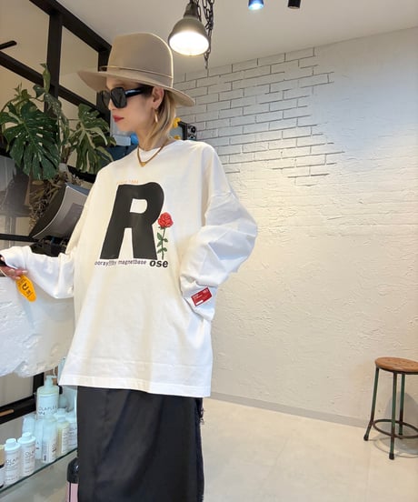 4/26まで【受注販売商品】新品のロンt 『Rose🌹』