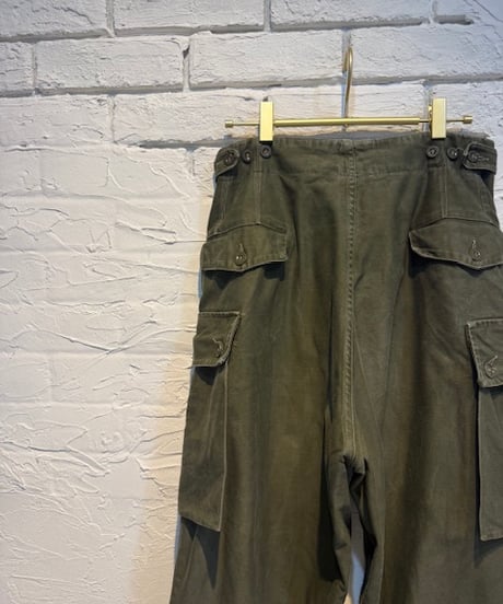 60sオランダ軍vintage field cargo pants