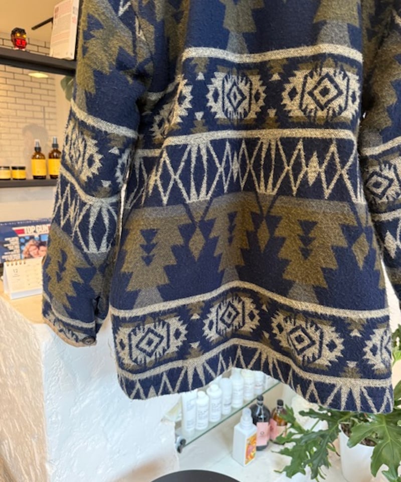 OLD CONTRYネイティブ柄ダッフルコート | Hooray!!!