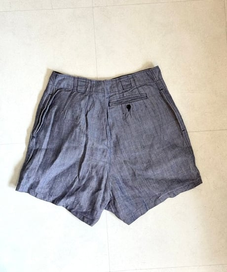 50s60sフランス海軍vintageフレンチミリタリーリネンショーツ④