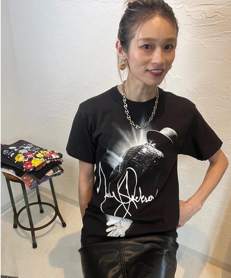 モノクロ　Michael tシャツ