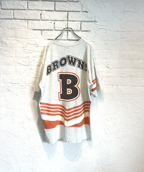 『B』tシャツ アメフトユニフォーム風