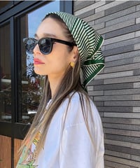 CARON PARIS／ストライプ／スカーフ