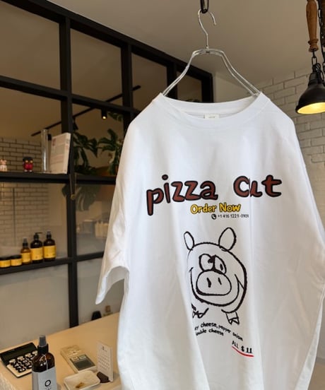 【しゅー撮影時着用のため特別価格】新品の t-shirts 『🐷』Sサイズ