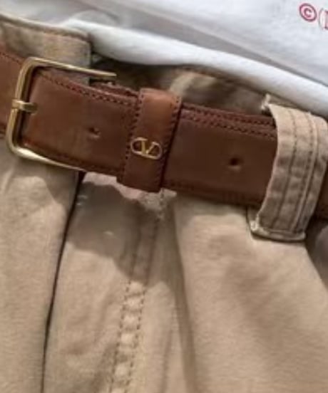 Valentino vintage leather belt