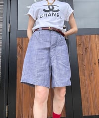 50s60sフランス海軍vintageフレンチミリタリーリネンショーツ②