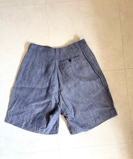 50s60sフランス海軍vintageフレンチミリタリーリネンショーツ②
